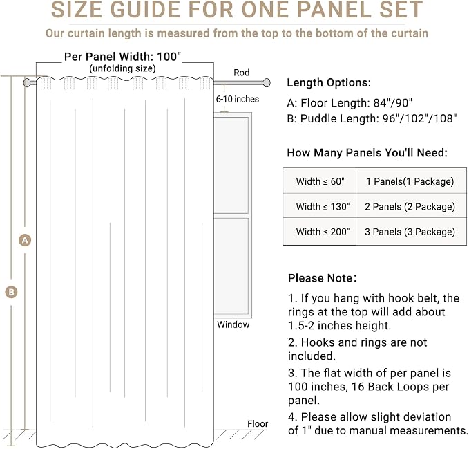 Linen Textured Total Blackout Sliding Door Curtains 84 Inch Long Blush Pink | 100% Blackout Shield Back Tab/Rod Pocket Sliding Door Curtains, Thermal Insulated Curtains 1 Panel Set, 100"W x 84"L