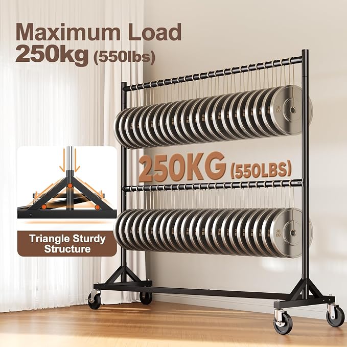 HOKEEPER Z Rack, Clothes Rack Hold 550LB Adjustable Height Double Rod Black | Portable Z Rack, Commercial Large Storage Space, with Wheels, Easy Assemble, 5 Years Sweet Service, 23"D*63"W*86"H