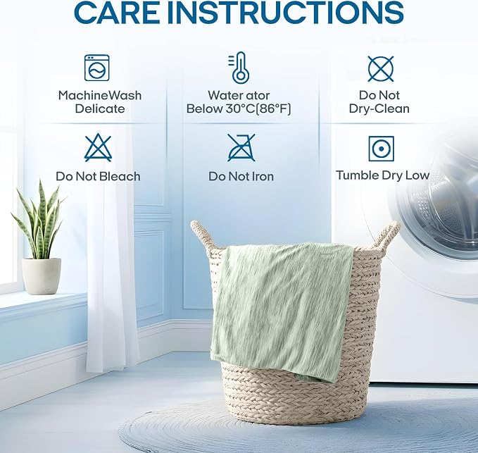 ZonLi Cooling Body Pillowcase for Hot Sleepers, Breathable Body Pillow Cover, Double-Sided Cooling Fabric, Soft Silky Touch, Ideal for Night Sweats, 20 x 54 Inch, Green