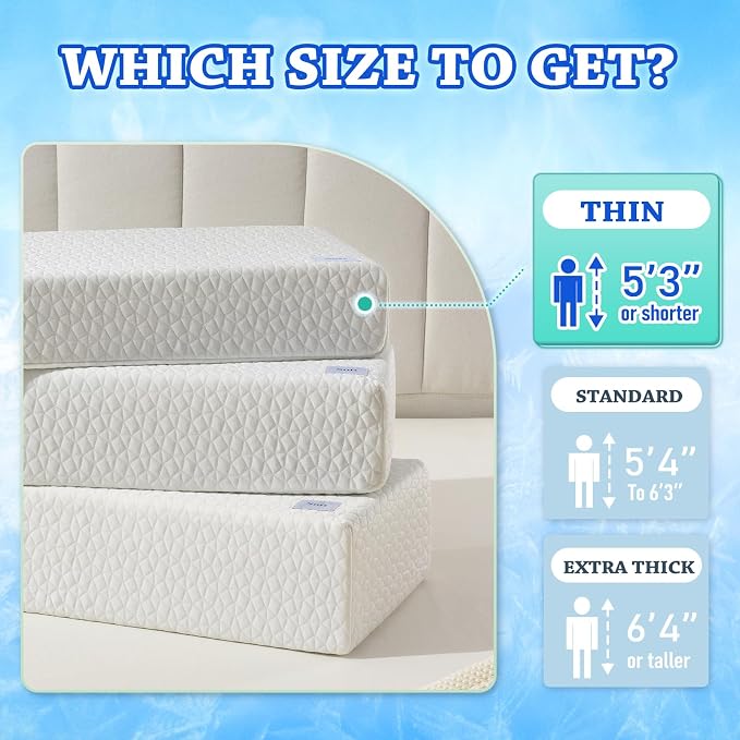 HARBOREST Cooling Cube Pillow - Side Sleeper Pillow for Neck and Shoulder Pain, Memory Foam Pillow Cube Pro with Adjustable Firmness,24"x12"x4"
