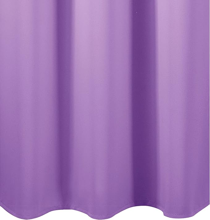 Blackout Curtains 38 x 54 inch/Lavender Curtains Set of 2 Panels/Thermal Insulated Room Darkening Bedroom Curtains