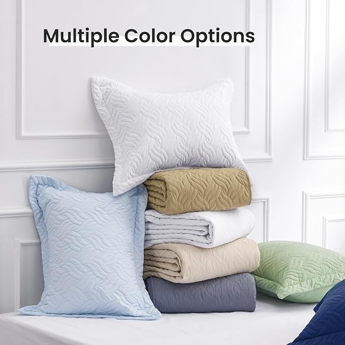 Love's cabin California King Size Quilt Bedding Set Camel Bedspread - Cal King Summer Lightweight Bedspread Comforter - Wave Pattern Coverlet for All Season - 3 Pieces (1 Quilt, 2 Pillow Shams)