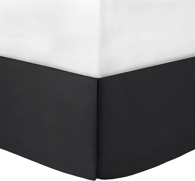 Madison Park Casual Blocks Suede Comforter Set, 7PC Cal King Bedding Set | All Season, with Comforter, Bed Skirt, Decorative Pillows, Shams, Black Grey, Grey