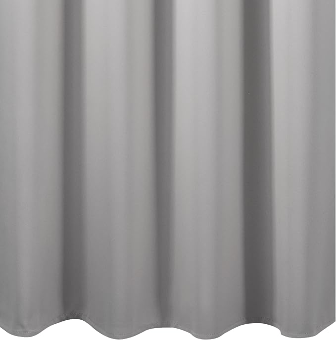 Blackout Curtains 66 x 95 inch/Light Grey Curtains Set of 2 Panels/Thermal Insulated Room Darkening Bedroom Curtains