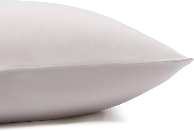 Amazon Basics Lightweight Breathable, Ultra-Soft, Wrinkle-Free Luxury Microfiber 4-Piece Bed Sheet Set with 14-Inch Deep Pockets, Full, Light Gray, Solid