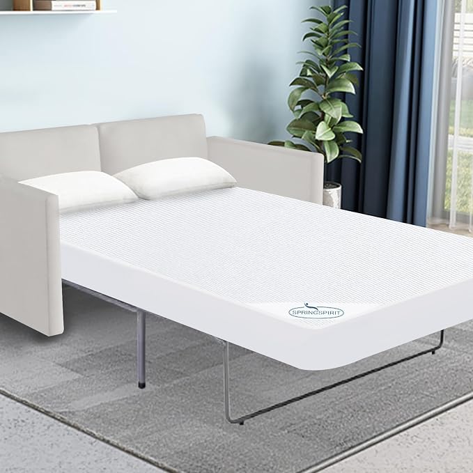 Queen Sleeper Sofa Bed Terry Mattress Protector 60"x72" Sofa Queen | Deep Pocket up to 8", Soft Terry Surface, Waterproof Barrier, Breathable & Absorbent