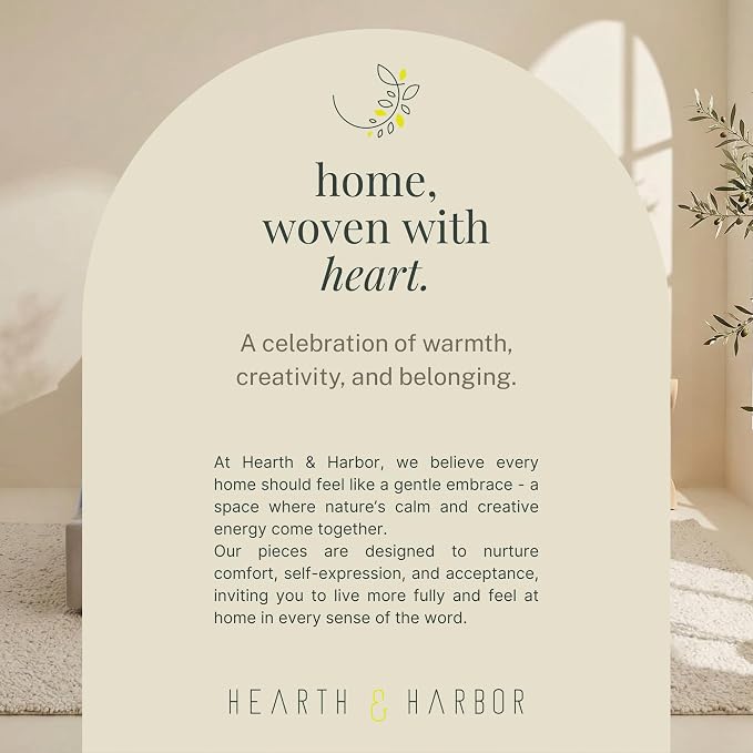 Hearth & Harbor Bed Sheets, Luxury Soft 6 Piece Bed Sheet Set Extra Deep Pocket Fitted Sheets Fits Mattress up to 21", Double Brushed Bedding Sheets & Pillowcases,
