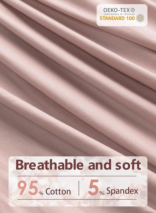 Meiz Pregnancy Pillows, Cooling Pregnancy Pillows for Sleeping, Maternity Pillow for Tall Pregnant Woman, Pregnancy Body Pillow with Cooling Jersey Cover, Apricot