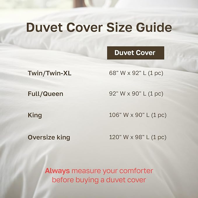 California Design Den Full/Queen Duvet Cover, Paisley Beige Print | Duvet Cover Only, Comforter Not Included, Backed by Good Housekeeping Seal, Button Closure & Corner Ties