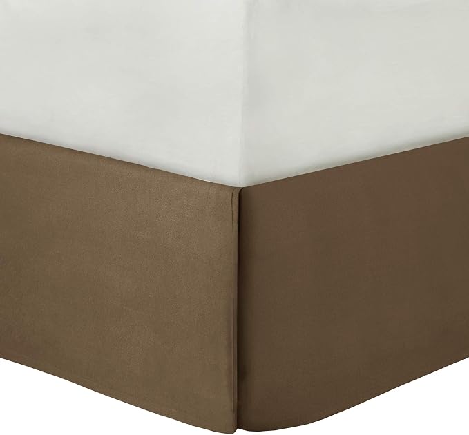 Madison Park Essentials Brystol 24 Piece Room in a Bag Faux Silk Comforter Jacquard Paisley Design Matching Curtains Down Alternative Hypoallergenic All Season Bedding-Set, Queen(90"x90"), Brown | Matching Curtains Room in a Bag, Down Alternative Beddi...