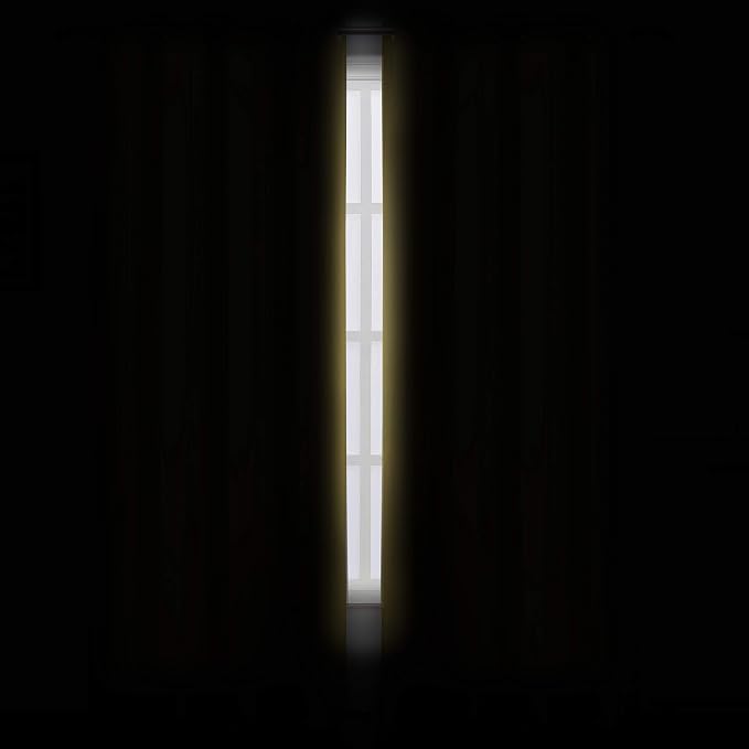 Yellow Blackout Curtains/52 x 108 Inch/Set of 2 Panels Thermal Insulated Room Darkening Curtains for Bedroom