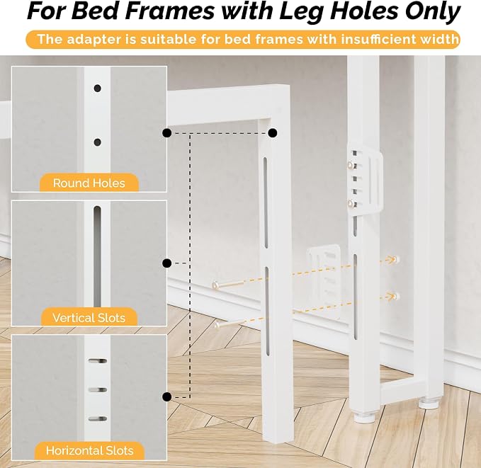 VINGLI Queen Size Headboard for Bed,Upholstered Headboards with Storage, Charging Stations and LED Lights, 2 Tier Shelves and Pegboard, Modern Bed Head Board, Adjustable Height, White