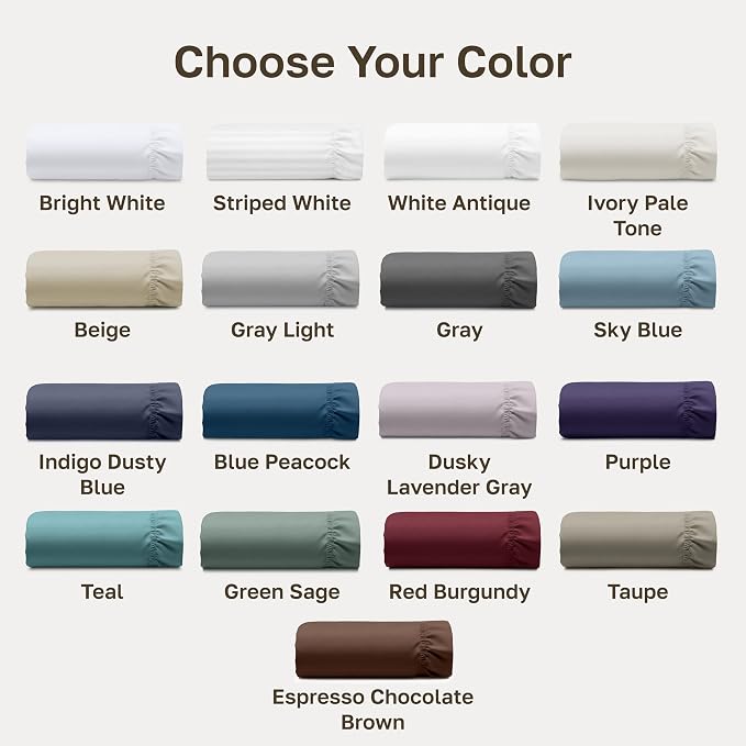 California Design Den 100% Cotton Sateen King Fitted Sheets, Red Burgundy | 400 Thread Count Backed by Good Housekeeping Seal, 16" Deep Pocket, All-Around Elastic, No-Pop Fit, Durable, OEKO-TEX