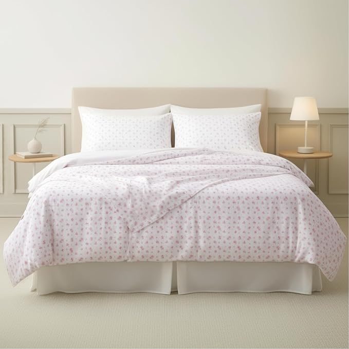 Modern Threads Silky Soft Microfiber and Wrinkle Free Sheets - Luxurious Microfiber Bed Sheets Includes Flat Sheet, Fitted Sheet with Deep Pockets, & Pillowcases Ivory, Twin