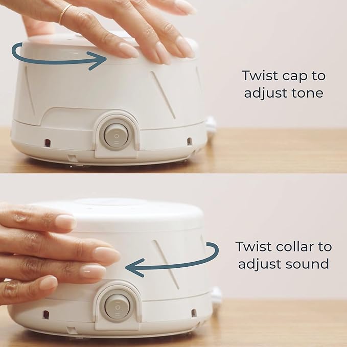 Yogasleep Dohm Classic (Gray) The Original White Noise Machine, Soothing Natural Sound from A Real Fan, Noise Cancelling for Office Privacy, Travel & Meditation, Sleep Therapy for Adults & Baby