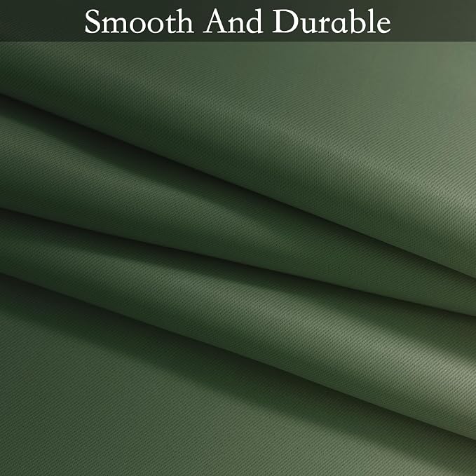 SimpleHome Ombre Curtains Sage Green to Grey White for Living Room 52Wx63L | Room Darkening Curtains for Bedroom,Gradient Light Blocking Curtain,Thermal Insulated Grommet Window Drapes,2 Panels,63 Inch