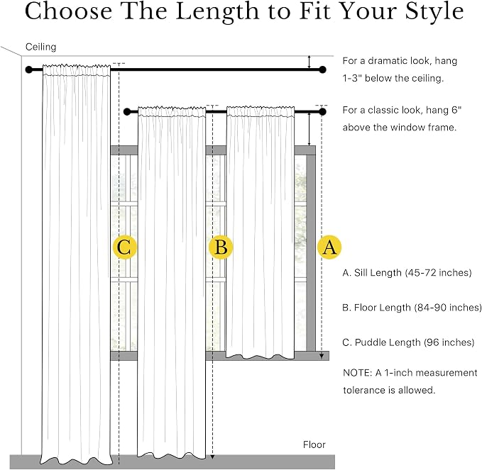 NICETOWN Window Treatment Thermal Insulated Rod Pocket Room Darkening Curtains/Drapes for Living Room (Cream, 2 Panels, W42 x L84 inches)