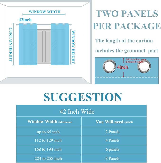 Purple and Greyish White Ombre Blackout Curtains for Bedroom 72 Inches Long | Estelar Textiler Living Room Darkening Gradient Curtain,Light Blocking,Thermal Insulated Grommet Window Drapes,42x72,2 Panels