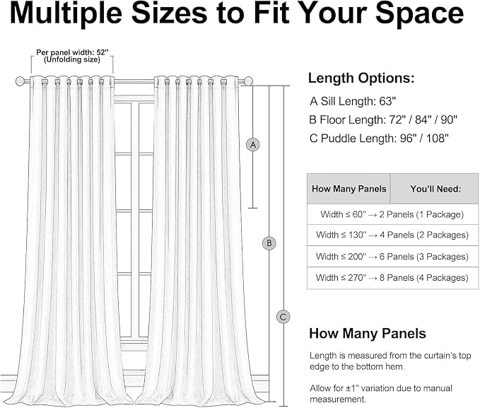 Topfinel 95 Inches Length Custom Blackout Linen Curtains Back Tab Pinch Pleated Noise Cancelling Curtains with Pin Hooks for Traverse Burlap Viral Drapes 2 Panels for Living Room Bedroom Grey