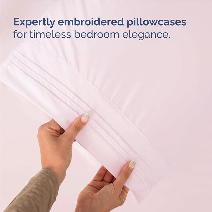 Full Size 4 Piece Sheet Set - Breathable & Cooling Sheets - Lavender Pink | Hotel Luxury Bed Sheets for Women & Men, Deep Pockets, Easy-Fit, Extra Soft and Wrinkle Free Sheets, Oeko-Tex Bed Sheet Set