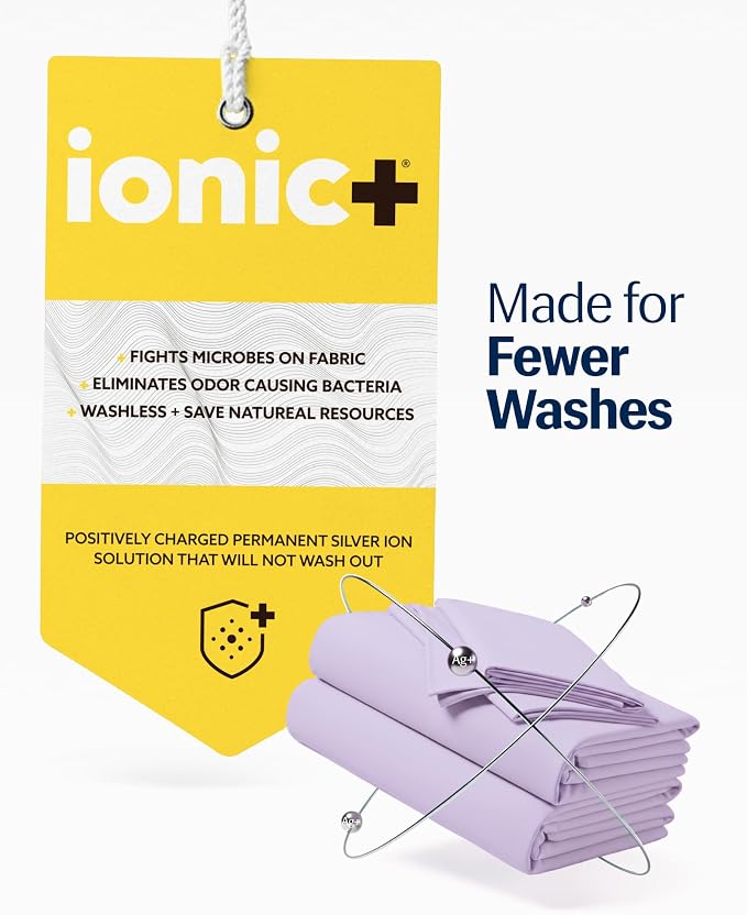REST® Evercool®+ Cooling Sheet Set for Hot Sleepers, Queen, | Q-Max>0.44 Night Sweat Bed Sheets, Ionic+ Self-Cleaning Silver Yarn for Sensitive Skin - 2 Pillowcases, 1 Fitted/Flat Sheet