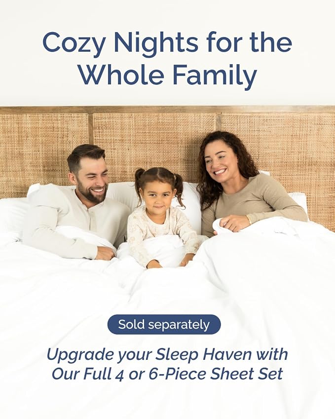 King Flat Sheet - Single Top Flat Sheet Only - Breathable & Cooling - White | Hotel Luxury Top Flat Sheet Only, Ultra-Soft, Breathable & Cooling, Fade & Wrinkle Free, Easy-Care, Stain & Shrink Resistant