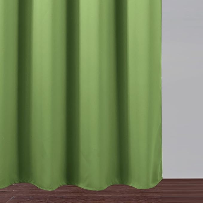 Blackout Curtains 66 x 84 inch/Light Green Curtains Set of 2 Panels/Thermal Insulated Room Darkening Bedroom Curtains