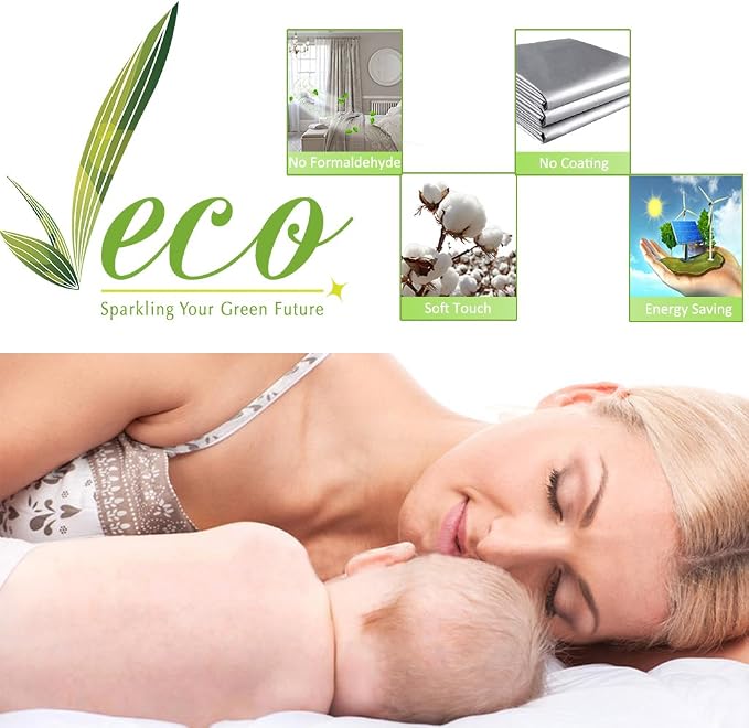 NICETOWN High End Thermal Curtains, Full Blackout Curtains 84 inches Long for Dining Room, Soundproof Window Treatment Drapes for Hall Room, Brown, 42 inches Wide Per Panel, Set of 2 Panels