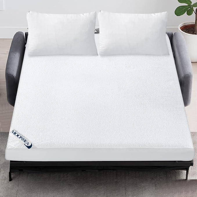 Sleeper Sofa Queen Size Mattress Protector Waterproof,Mattress Cover for Kids