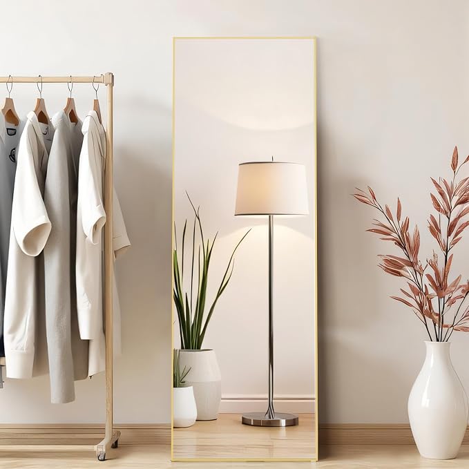 16"x59" Mirror Full Length, Upgraded Body Wall Mirrors