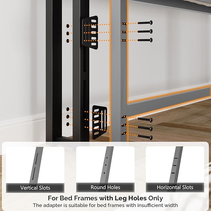 VINGLI King Size Headboard Only, Adjustable Upholstered Headboard with 2 Tier Shelves and Pegboard with Charging Stations and LED Lights, Modern Bed Headboard with Storage for Bedroom Decor