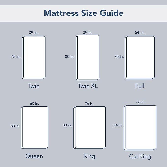 Serta Power Chill Waterproof Mattress Cover, Soft and Breathable Cooling Mattress Protector, 15" Elastic Deep Pocket for Secure Fit,White, Twin XL (Pack of 4)