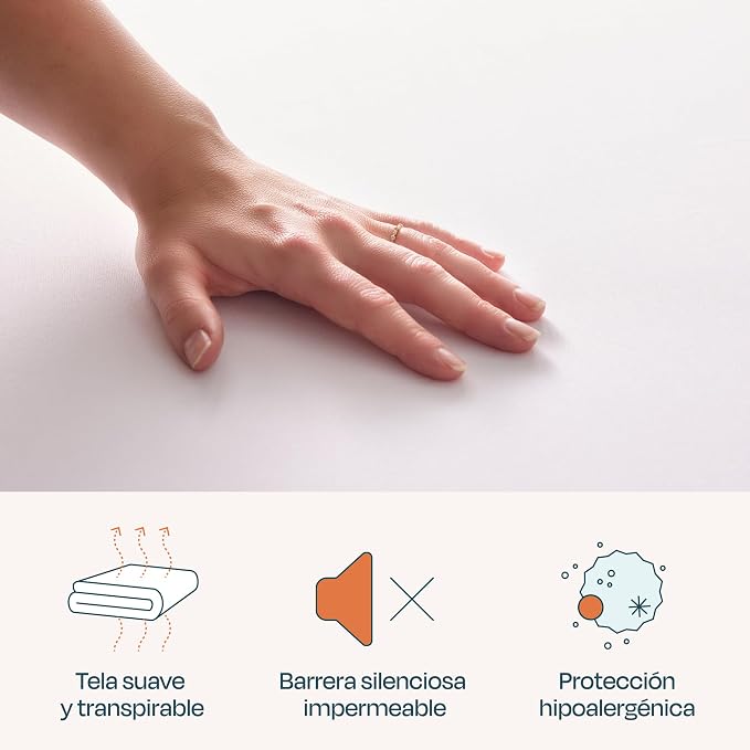 Linenspa Waterproof Mattress Protector — Breathable, Noiseless, Cal King (Pack of 10)