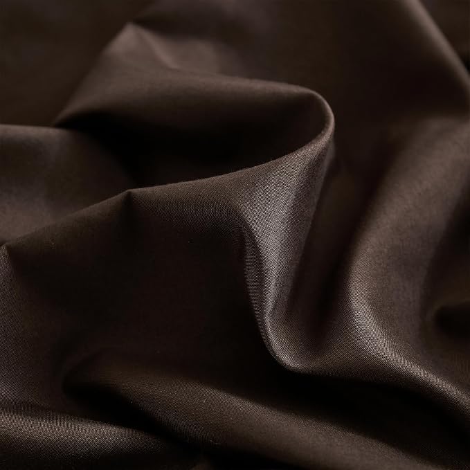 Dark Brown Duvet Cover Set Elegant Ruffled Bedding Twin Shabby Chic Lace Ruffle Boho Bedroom Decor Vintage Boho Style Chocolate Duvet Cover with Pillowcases