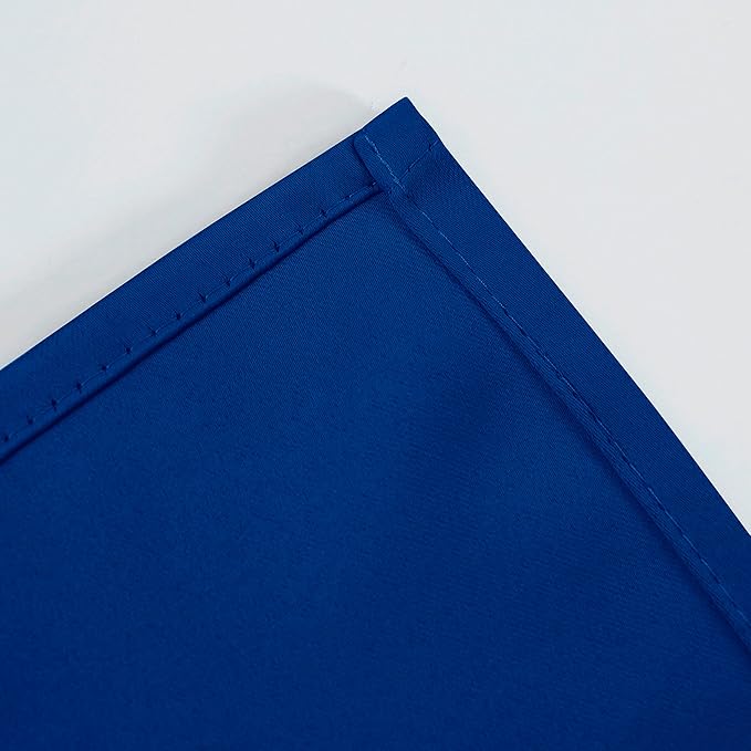 Blackout Curtains 40 x 63 inch/Royal Blue Curtains Set of 2 Panels/Thermal Insulated Room Darkening Bedroom Curtains