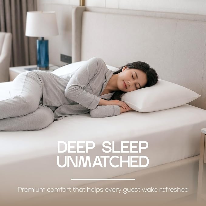 Bulk 16-Pack King Flat Sheet Only, Hotel Top Sheet for Resort, White | Commercial Grade Sheet, Ultra Soft Microfiber, Breathable Fabric, Wrinkle And Fade Resistant, Easy Care