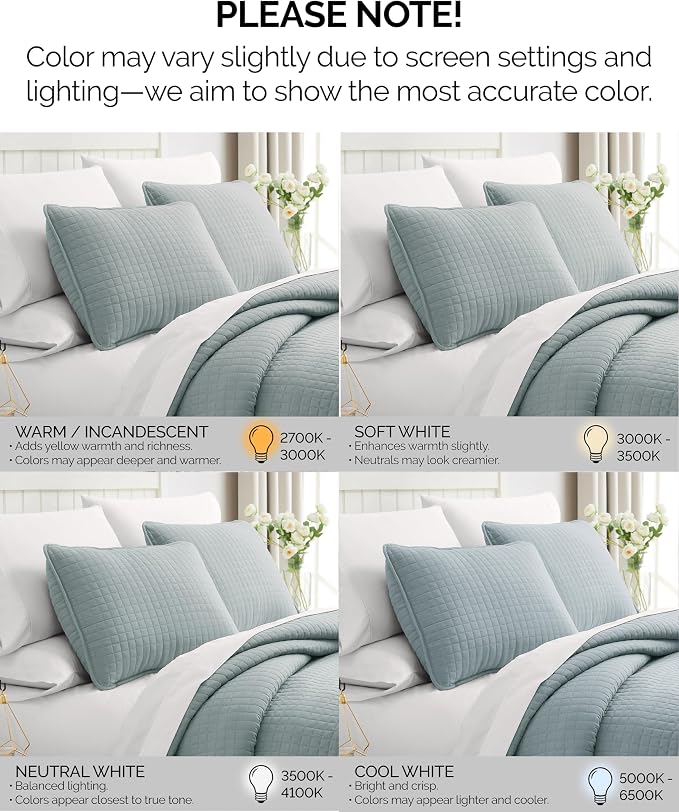 Southshore Fine Living, Inc. Oversized King Quilt Bedding Set, Soft Microfiber, Stain and Pet Hair Resistant Bedding, California/King Size Quilt Coverlet Bedspread Set with 2 Shams, Steel Blue
