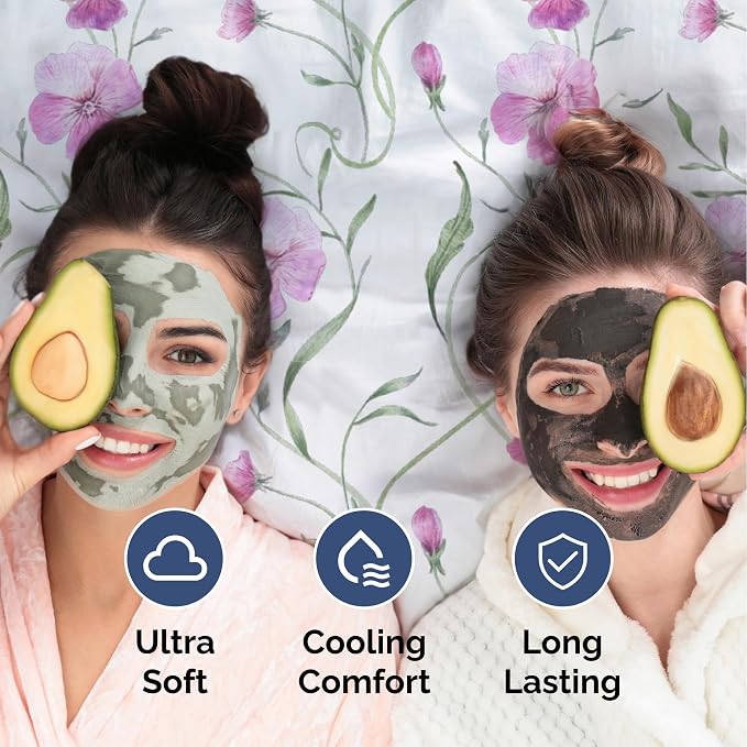 Full 4 Piece Floral Sheet Set - Soft, Breathable & Cooling - Pretty Pink | 1 Flat, 1 Fitted & 2 Pillowcases w/ Deep Pockets, Boho Botanical Floral Bedding, Breathable & Cooling, Wrinkle & Fade Free