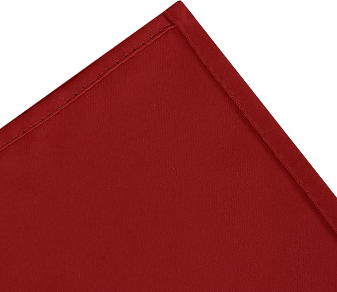 Blackout Curtains 42 x 84 Inch - Red Curtains Set of 2 Panels - Room Darkening, Thermal Insulated for Living Room
