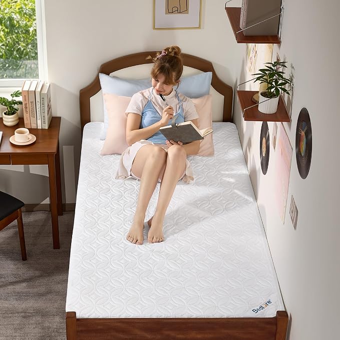2 Pack Waterproof Mattress Protector Twin XL, Deep Pocket, for College Dorm | Bedlore Soft Breathable Bed Mattress Cover Pad, Fits 6-15 Inch Deep Mattresses, Ideal for Bedroom, Hotel, White