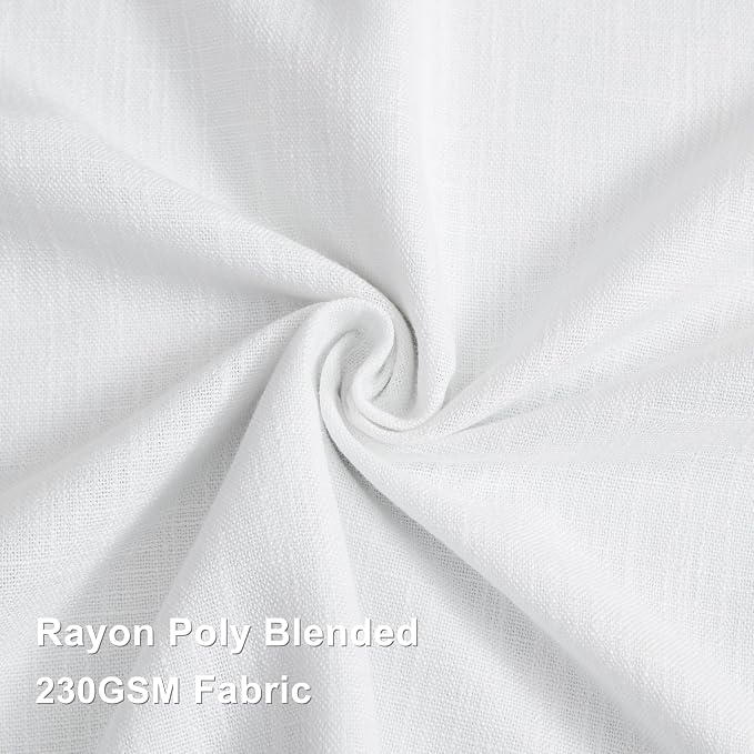 Vision Home White Pinch Pleated Full Blackout Curtains Thermal Insulated Window Curtains 108 inch for Living Room Bedroom Room Darkening Pinch Pleat Drapes with Hooks Back Tab 2 Panel 40" Wx108 L