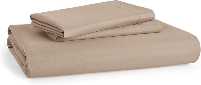 Bedsure Cal King Duvet Cover, Double Brushed Bedding, Light Brown, 3Pcs | For Kids & Adults, 104"x98" Comforter Cover, Hotel Luxury, All Season, Breathable, Easy Care, Lightweight, California King