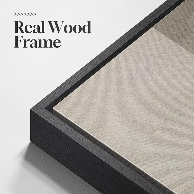 Extra Large Framed Black White Abstract Wall Art for Living Room, 40x40 In | Oversized, Canvas prints, Modern paintings, Neutral minimalist pictures, Square artwork, Dining room, Bedroom wall decor