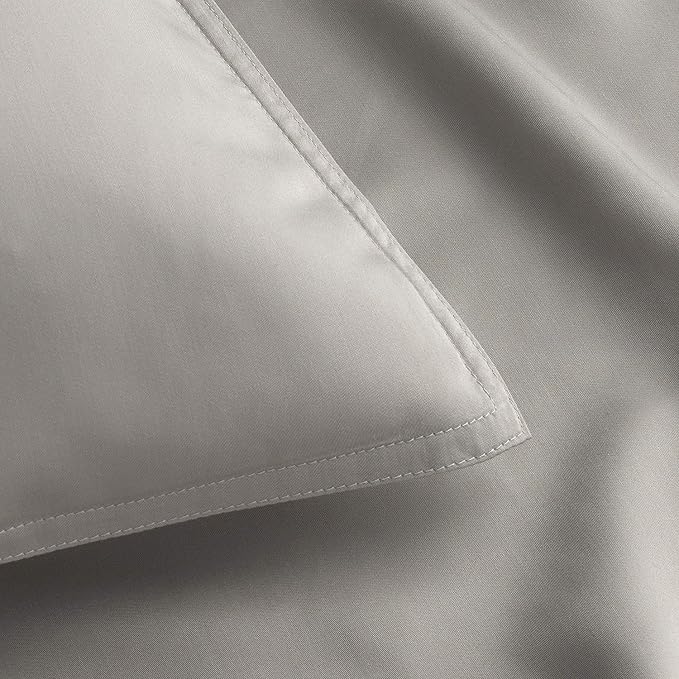 Pure Bamboo Queen Sheets, Genuine 100% Organic Viscose Derived from Bamboo Bed Sheet Set, Luxuriously Soft & Cooling, Double Stitching, 2 Year Quality Promise (Queen, Stripes)