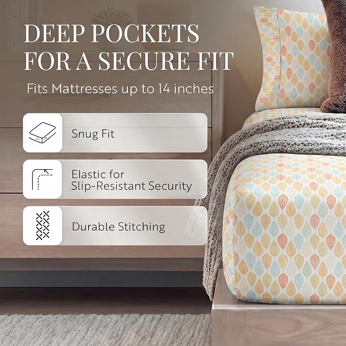 Linen Market 4 Piece California King Bedding Sheet Set (Yellow) - Sleep Better Than Ever with These Ultra-Soft Cooling Bed Sheets for Your California King Size Bed - Deep Pocket Fits 16" Mattress
