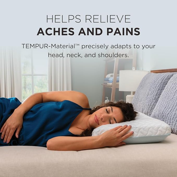 Tempur-Pedic TEMPUR-Cloud® + Cooling Pillow, Standard - 2-Pack