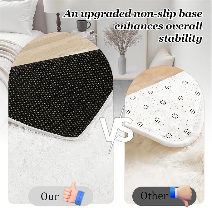 Area Rug Living Room Bedroom: 4x6 Fluffy Plush Shag Carpet Ivory | For Kids Room Playroom Nursery Home Decor,Ultra Soft,Non-Slip Non-Shedding,Fuzzy Plush,Large Indoor Floor Carpet,Easy Clean