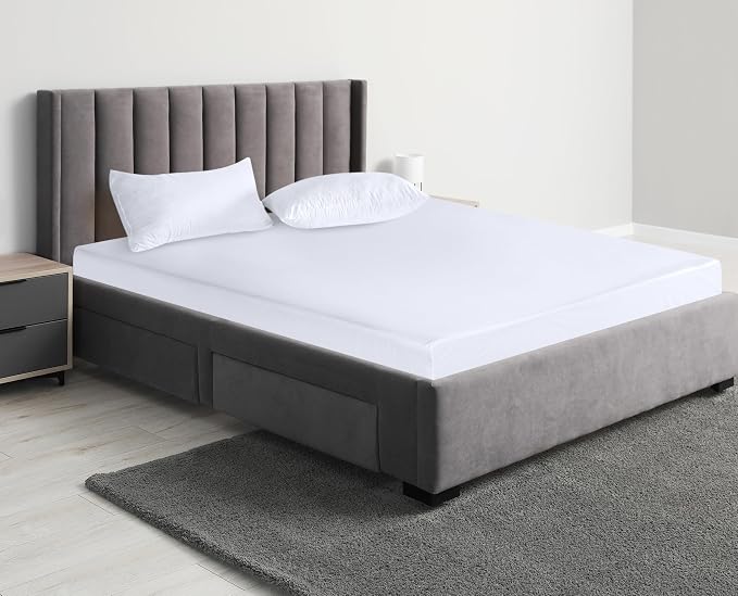 Waterproof Queen Mattress Protector 14 Pack fits Upto 17" deep Mattresses | Utopia Bedding 200 GSM Soft & Breathable Mattress Cover, Dirt-Proof, Noiseless, Machine Washable Fitted Sheet Style, White