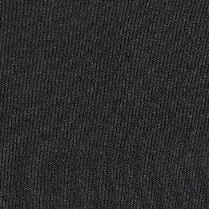 Amazon Basics 4 Piece Breathable Cotton Jersey Bed Sheet Set, Stretchy Flat and Fitted Sheets with Pillowcase, Queen, Black, Solid