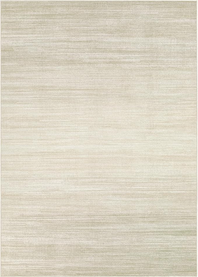 UERMEI 5x7 Washable Area Rug - Neutral Modern Abstract Living Room Rugs, Non-Slip Soft Large Indoor Floor Carpet for Bedroom Home Office & Under Dining Table Decor, Brown/Beige
